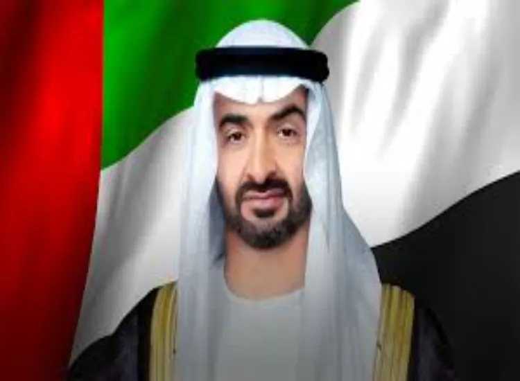 الشيخ محمد بن زايد آل نهيان رئيس دولة الإمارات 