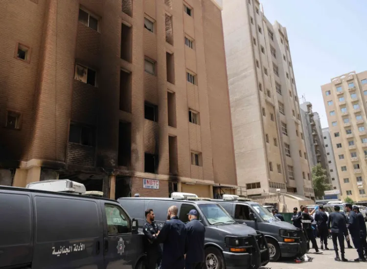 الكويت: مصرع أكثر من 39 شخصًا وإصابة العشرات في حادث حريق