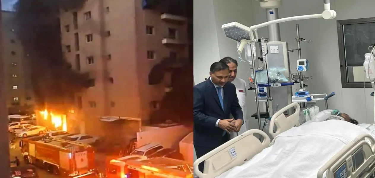 مصرع حوالي 40 هنديًا في كارثة حريق في الكويت