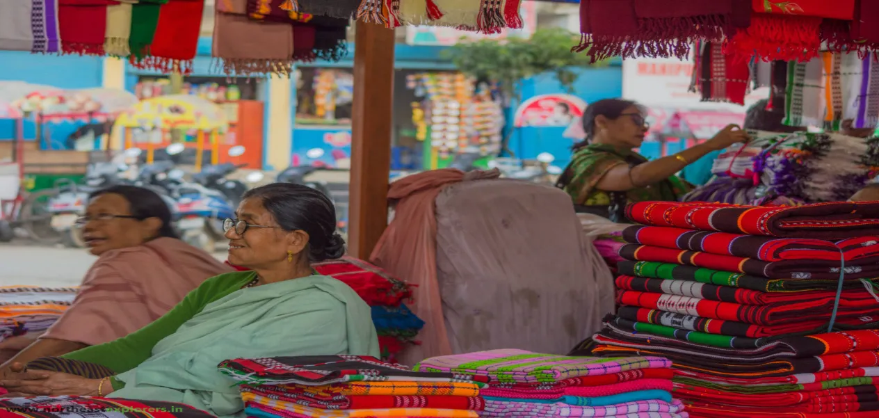 منسوجات تعكس التقاليد المتنوعة في الهند